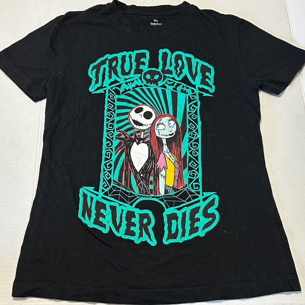 Disney Black Nightmare Before Christmas T-Shirt